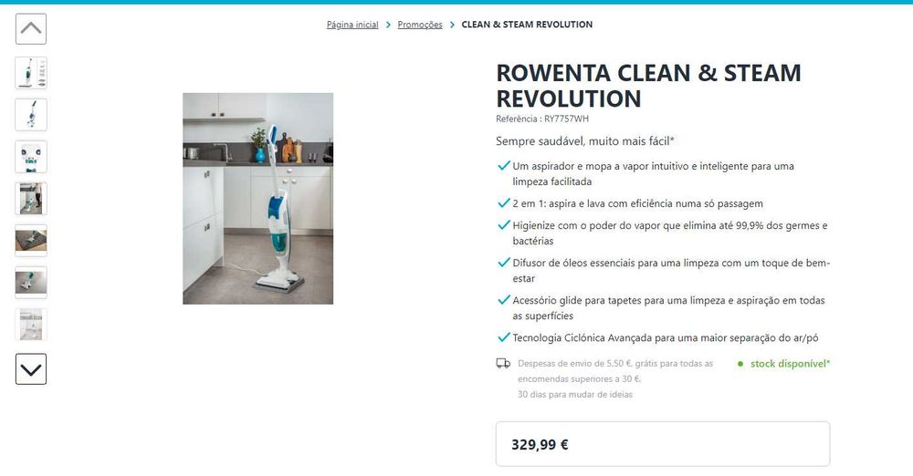 Aspirador vertical Rowenta