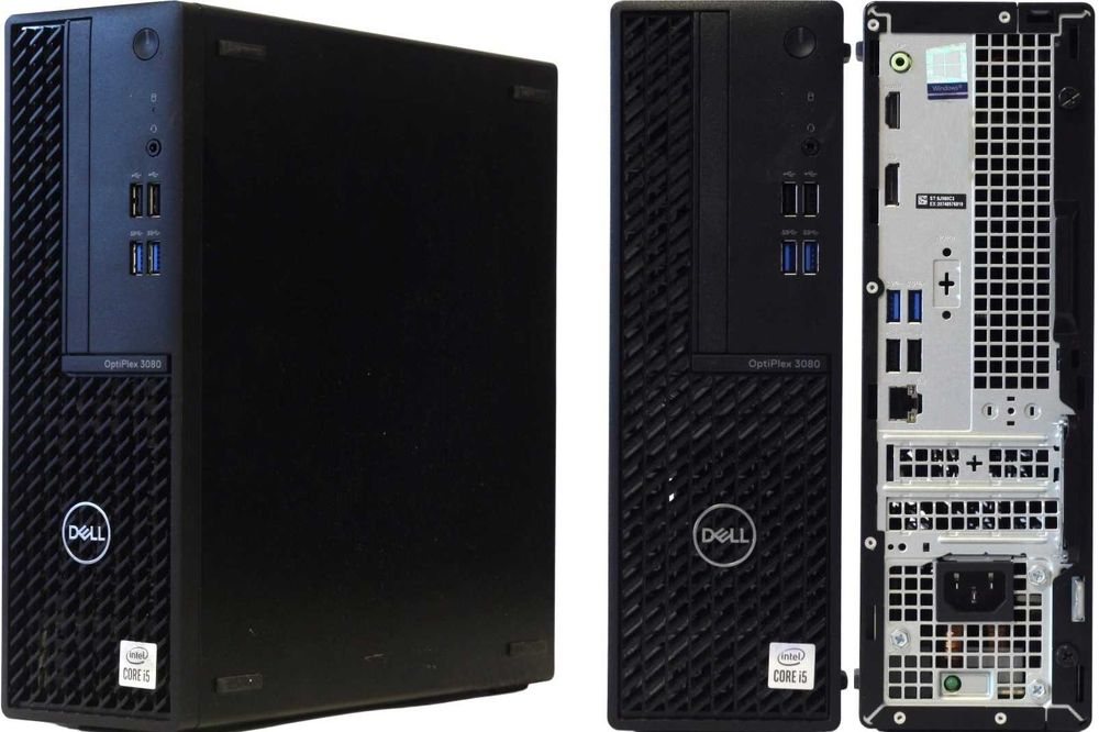 Міні десктоп Dell OptiPlex 3080 SFF (i5-10505/8GB DDR4/m.2/БЖ 200Вт/W)