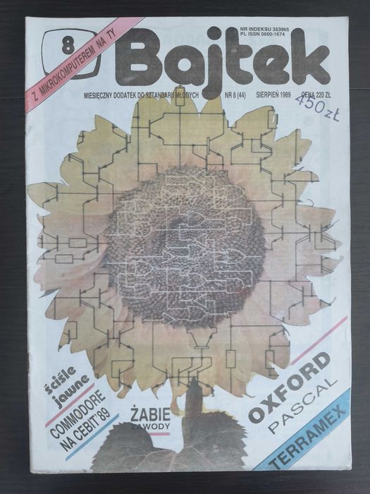 Bajtek - numer 8/1989