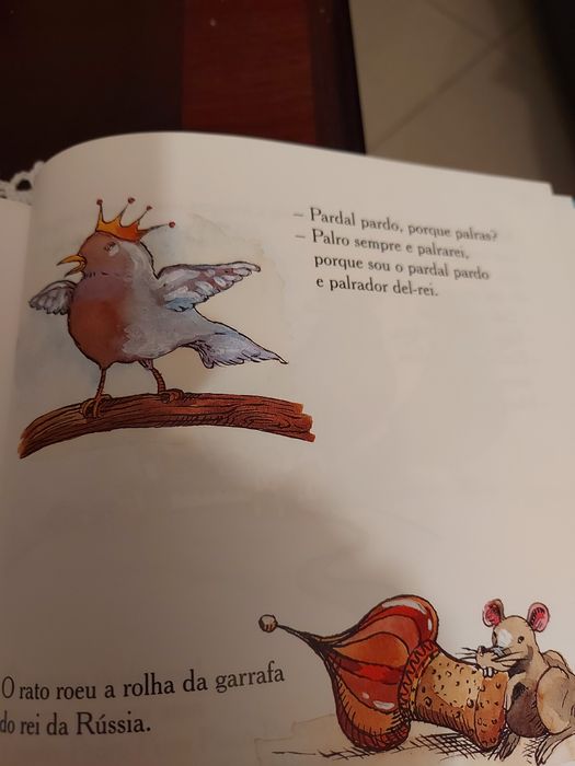 Livro "Destrava Línguas" p/ crianças do 1° Cliclo.