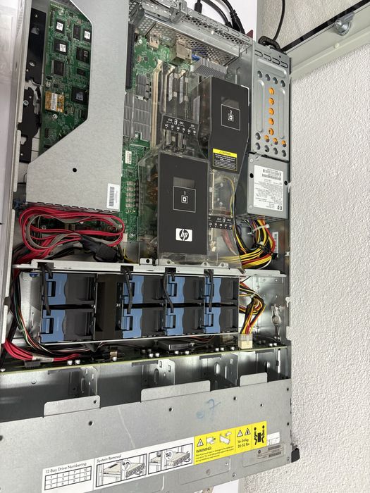 Servidor HPE ProLiant DL180 Gen6 XEON 2x  E5620 16GB RAM 12 HDD BAY