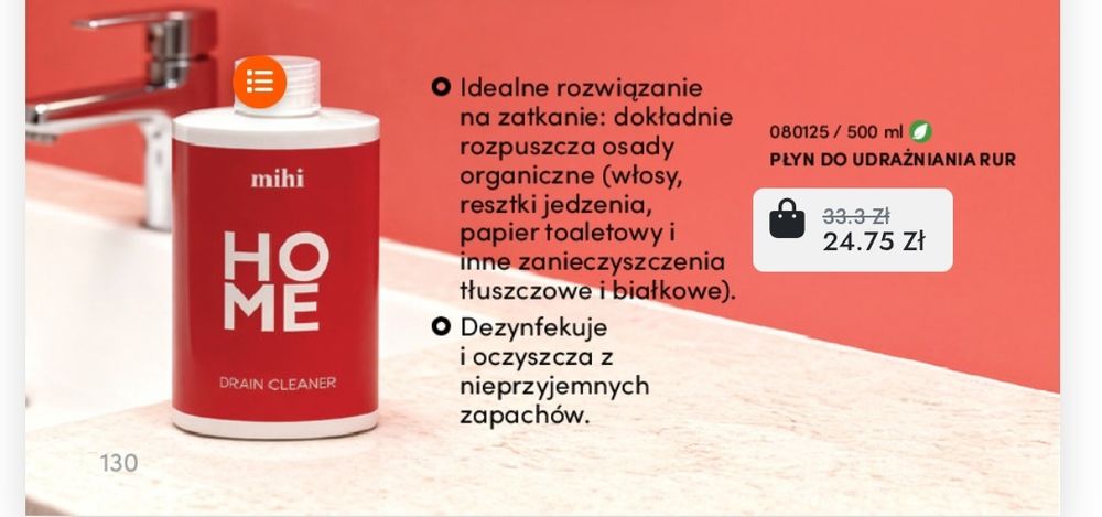 Plyn do udrażniania rur