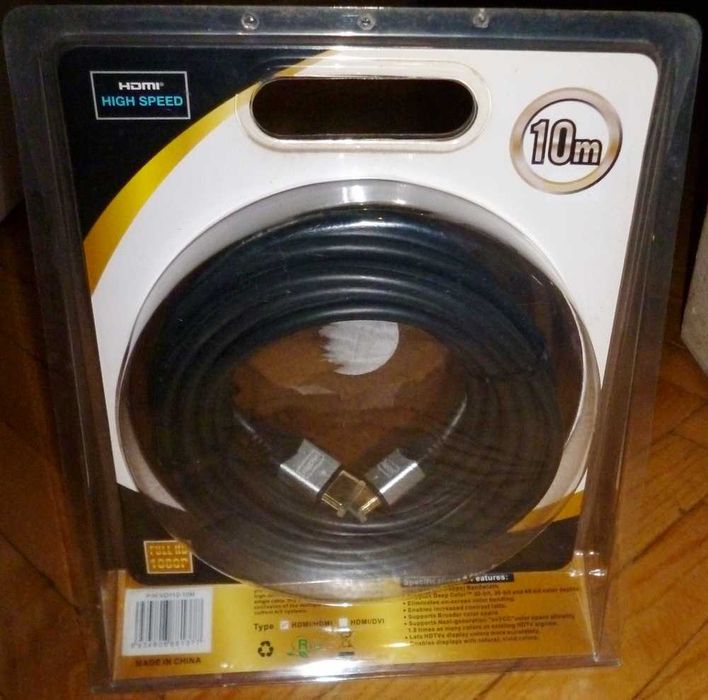 Кабель Viewcon VD112-10 (HDMI)