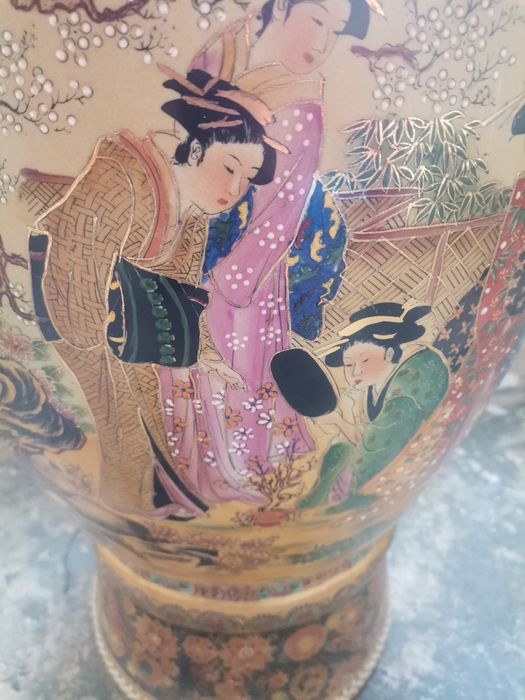 Jarrão com pintura original chinesa