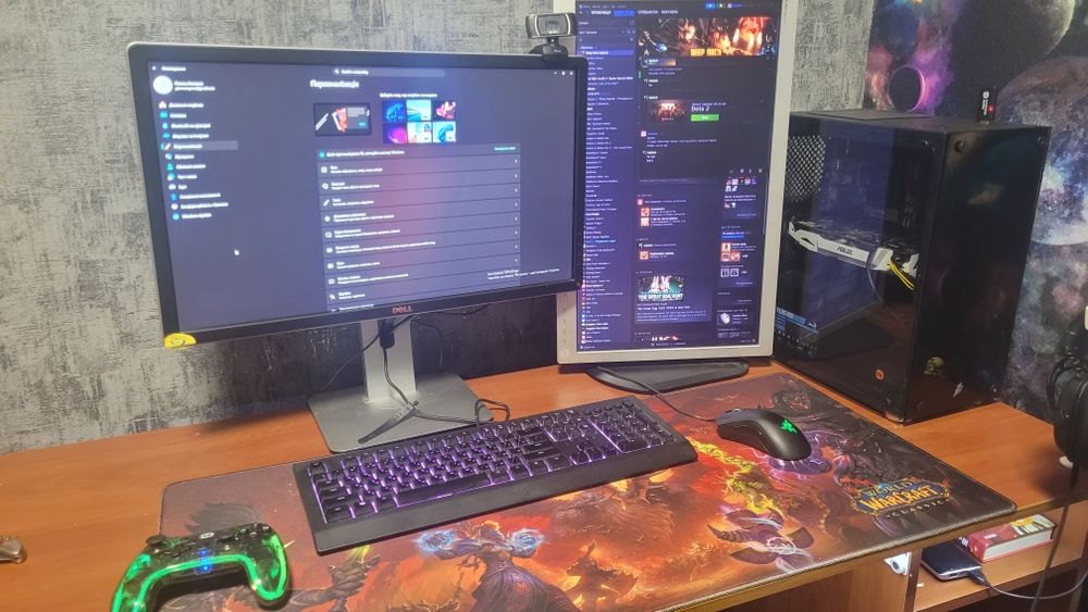 Ігровий комп'ютер I3 - 12100F GTX160 3gb, 16gb ram, SSD+HDD