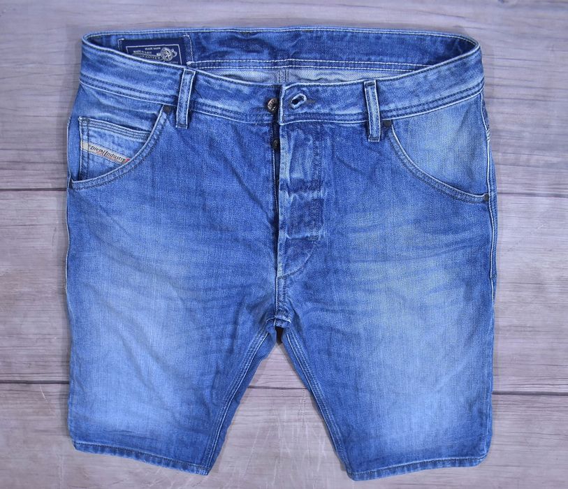 Diesel Męskie Spodenki Jeansowe Bermudy / 30