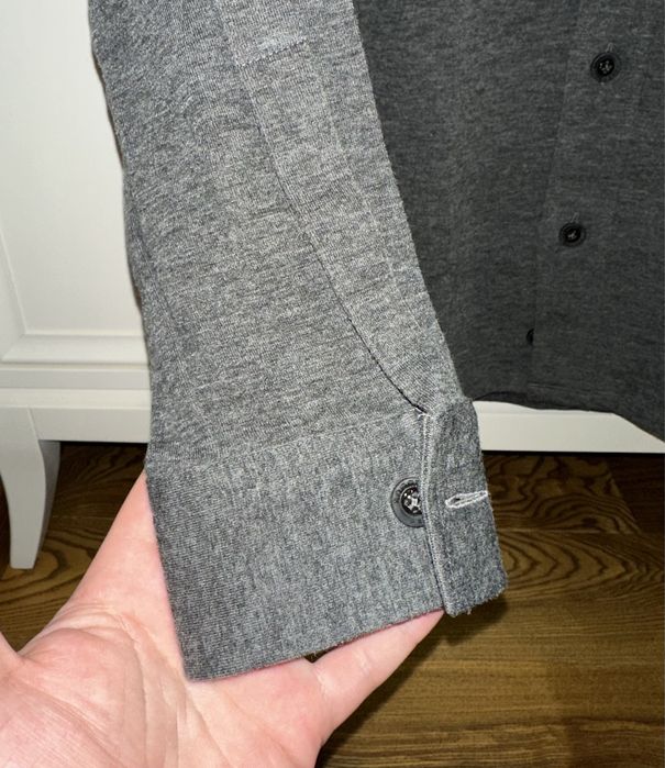 Утепленная рубашка из шерсти и котона Boggi