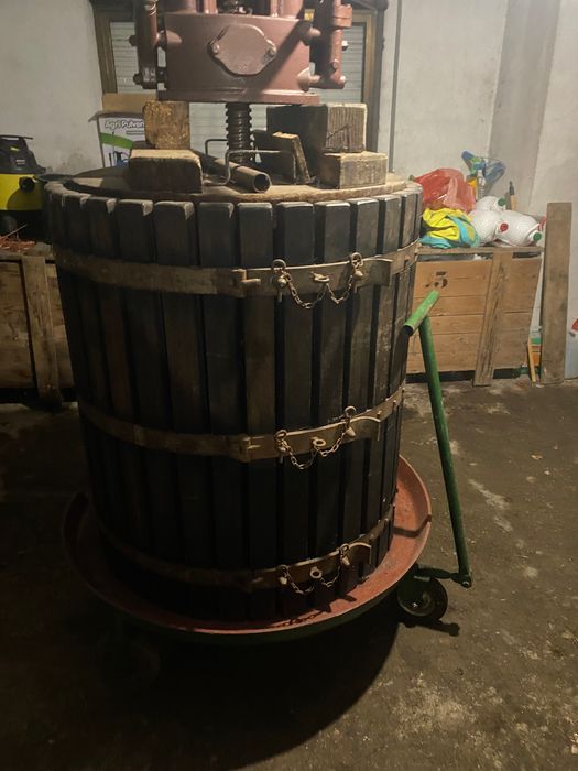 Prensa de pipa e meia.