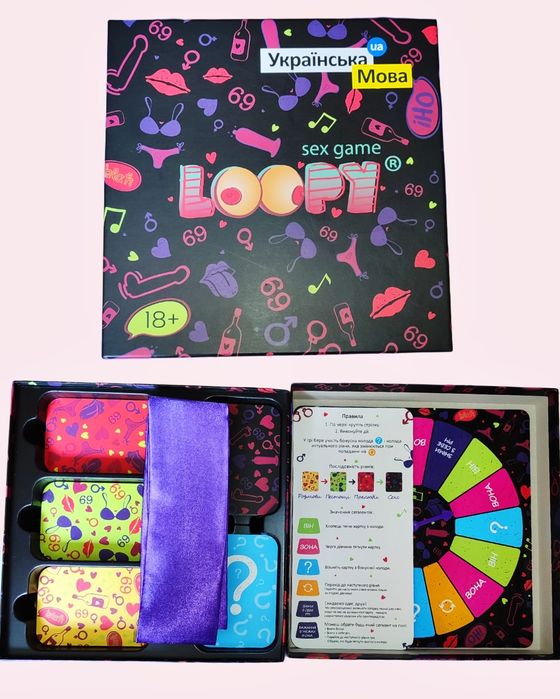 Настільна гра GAMES Loopy: sex game