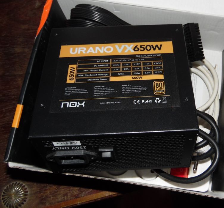 Fonte Nox Urano vx 650w