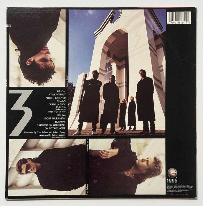 LP 3 To The Power Of Three. VG+/NM