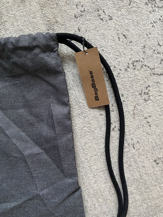 Torba worek  szary sportowy na plecy