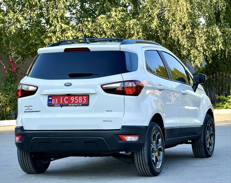 Ford EcoSport 4X4 Максимальна Комплектація! 2021 Рік! СТАН НОВОГО АВТОМОБІЛЯ!!!