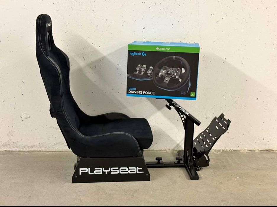 Кокпіт cockpit Playseat + руль Logitech  G920