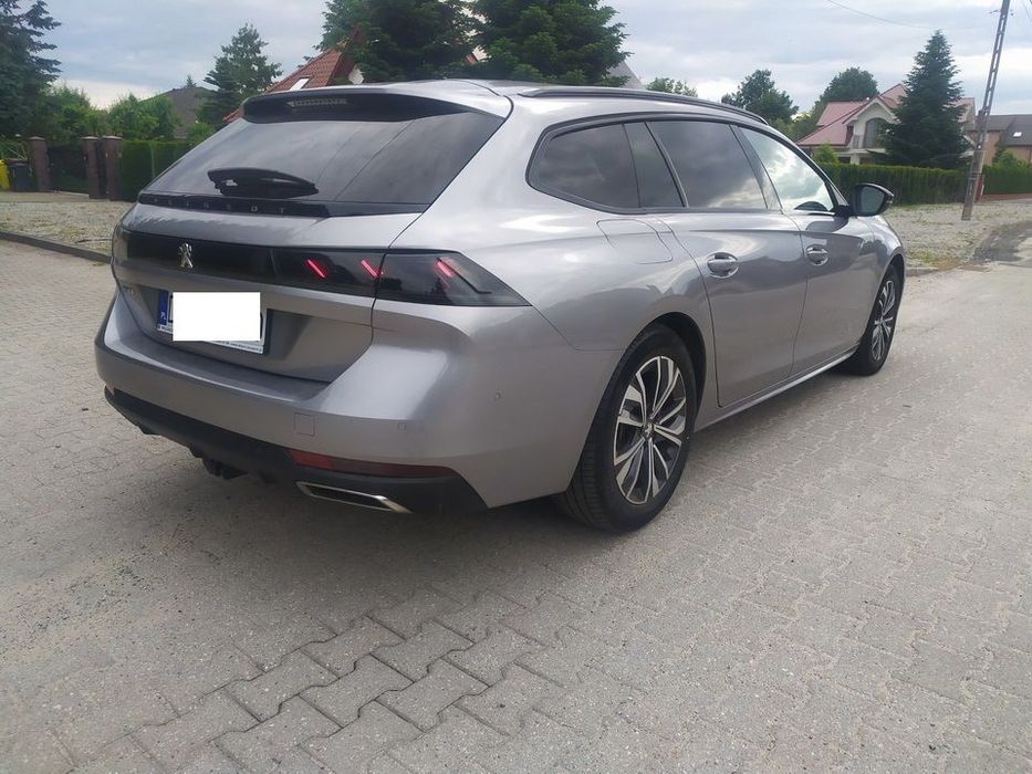 Peugeot 508 Niski przebieg Skóry Martwe Pole Bogato wyposażony