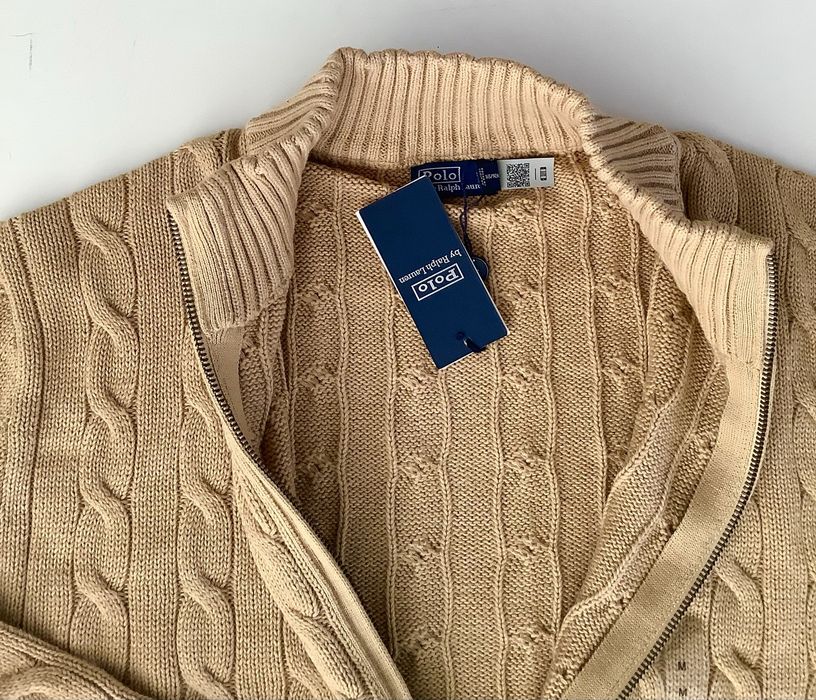 Oryginalny sweter kardigan Polo Ralph Lauren