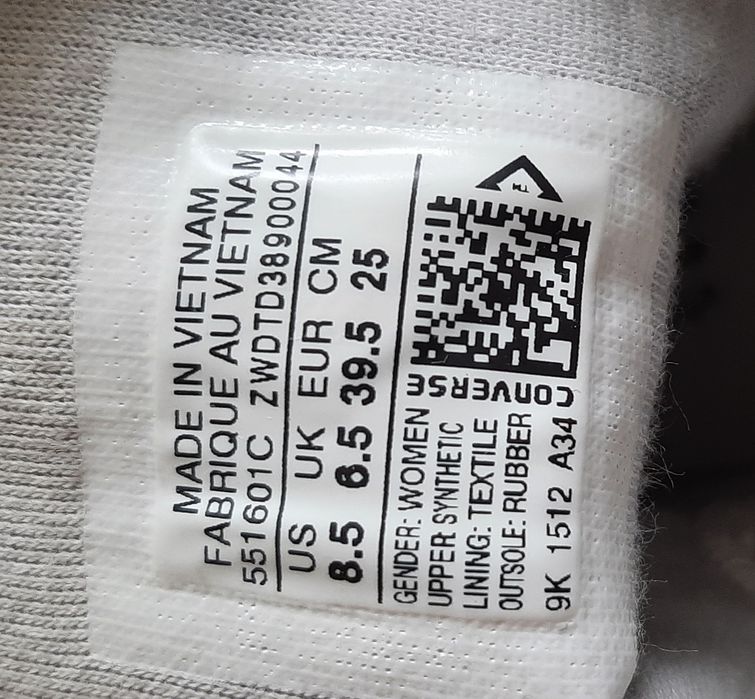 Długie Converse 39,5
