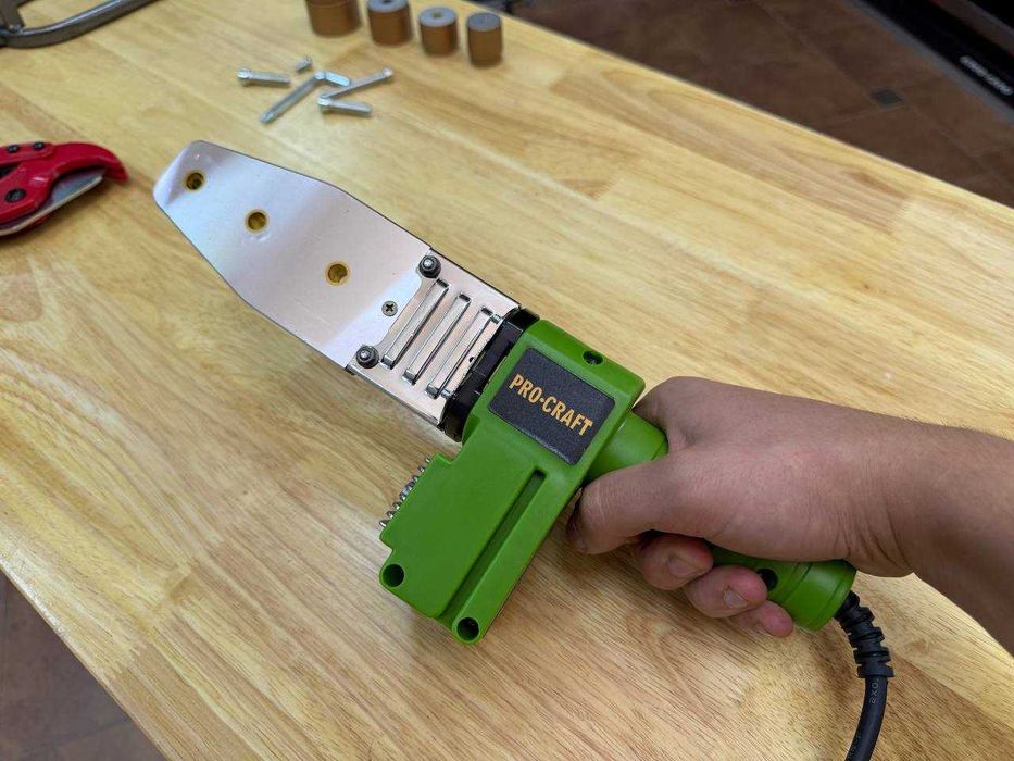 Паяльник по пластику Procraft +Ножиці для різання +Насадки НА ГАРАНТІЇ