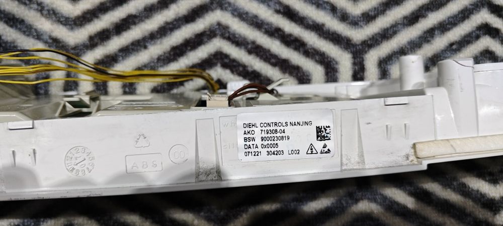 Módulo, placa eletrónica máquina lavar e secar Siemens d12-520