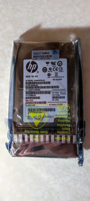 Жесткий диск HP Enterprise 600GB 10K 2,5" SAS
