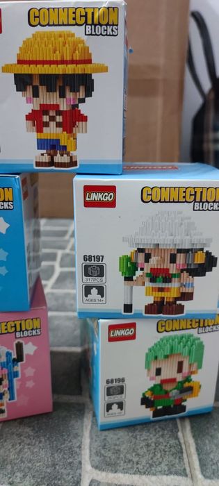 Pack 5 Brinquedos Linkgo Connection Blocks