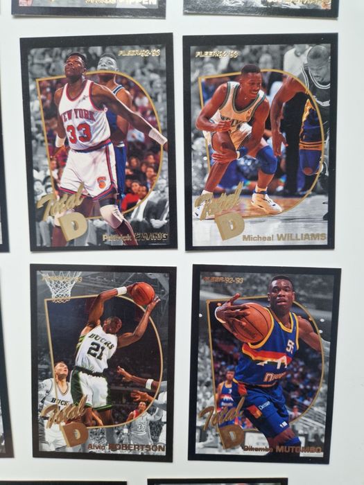 Karty nba 1992-93 fleer total d