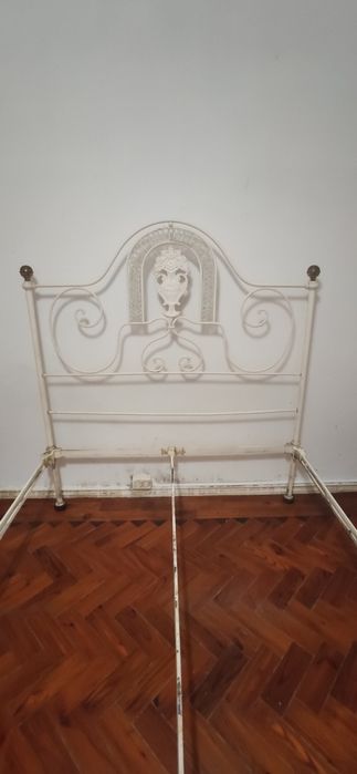 Cama de ferro completa