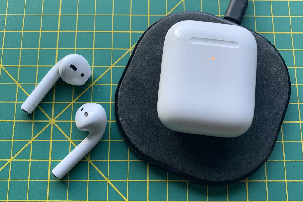 навушники APPLE AIRPODS 2 WHITE з гарантією