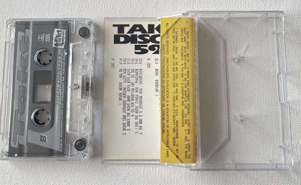 Takt disco 59 kaseta magnetofonowa audio