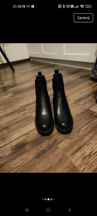 Nowe botki damskie 40 ocieplane