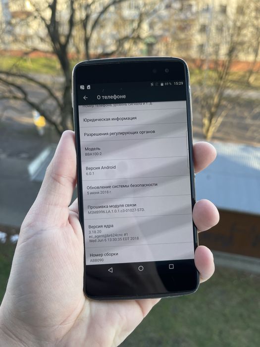 BlackBerry DTEK 60 32gb Black Оригинал!!! 2 560 грн. Мобільні телефони / смартфони Володимир