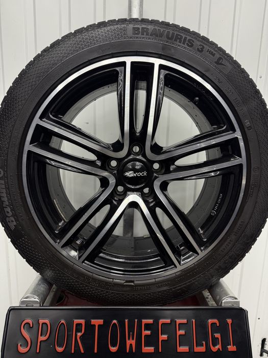 Alufelgi KOMPLET 18 cali 5x112 Brock Audi A4 VW Seat Skoda Mercedes