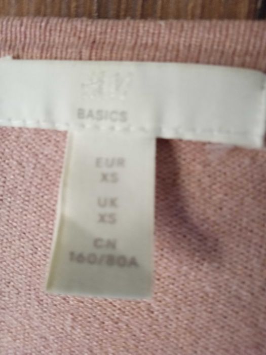 Kardigan cienki xs h&m