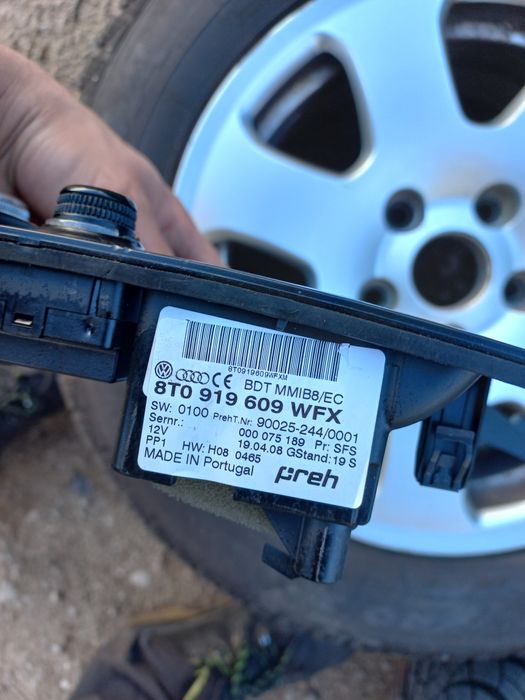 Panel mmi przełączniki radia audi a4 b8 a5 pokrętło