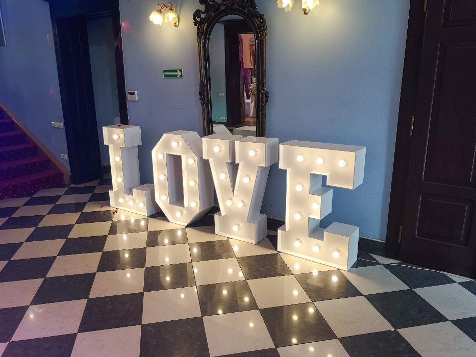 DJ na Wesele -18stkę - Urodziny - Ciężki Dym - Fotobudka - Napis LOVE