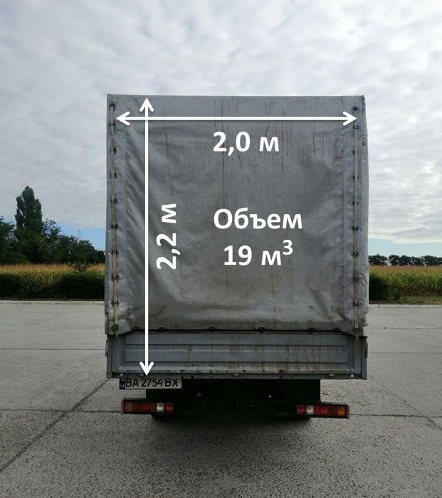 Грузоперевозки автомобиль Газель 19 м3