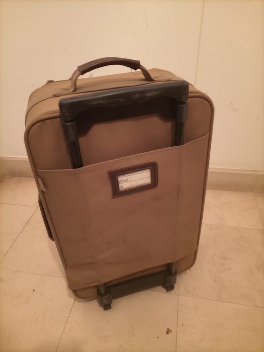 Mala de viagem, trolley (castanha)