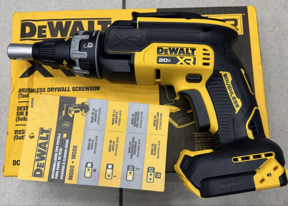 Dewalt DCF630 Шуруповерт для  гіпсокартону !!