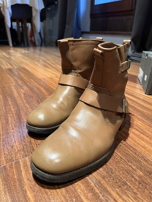 Męskie kozaki skórzane Tommy Hilfiger rozmiar 42