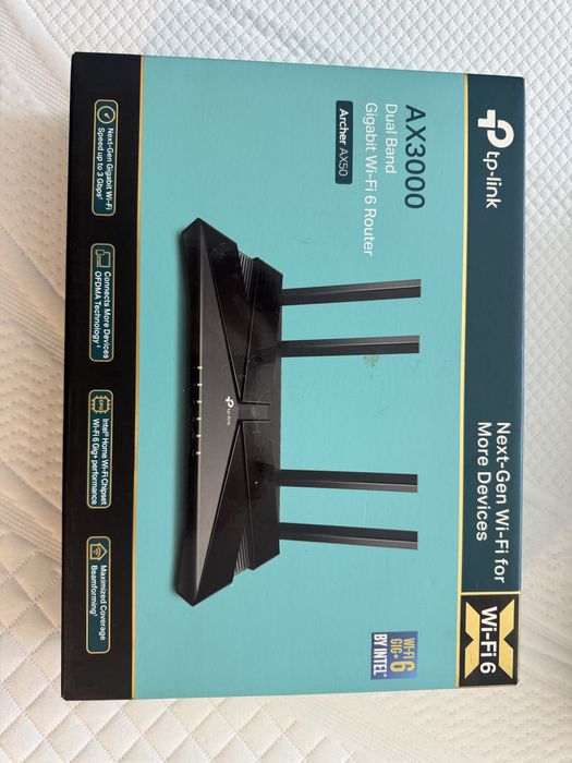 Router tp-link Archer AX50 Dual band Gigabit AX3000
