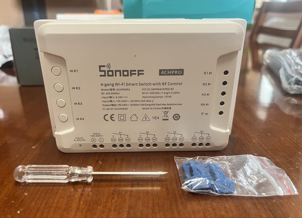 Interruptor Inteligente Sonoff 4CH PRO R3