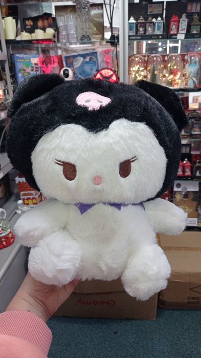 Дитяча іграшка куромі з ефектом дихання, музична 35 см