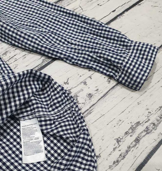 Tommy Hilfiger * regular fit * koszula * kratka * męska * idealna * M