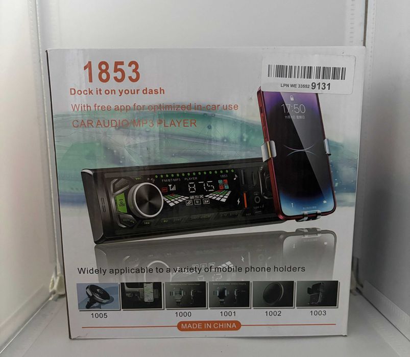 Radio Odtwarzacz samochodowy CDC-1853