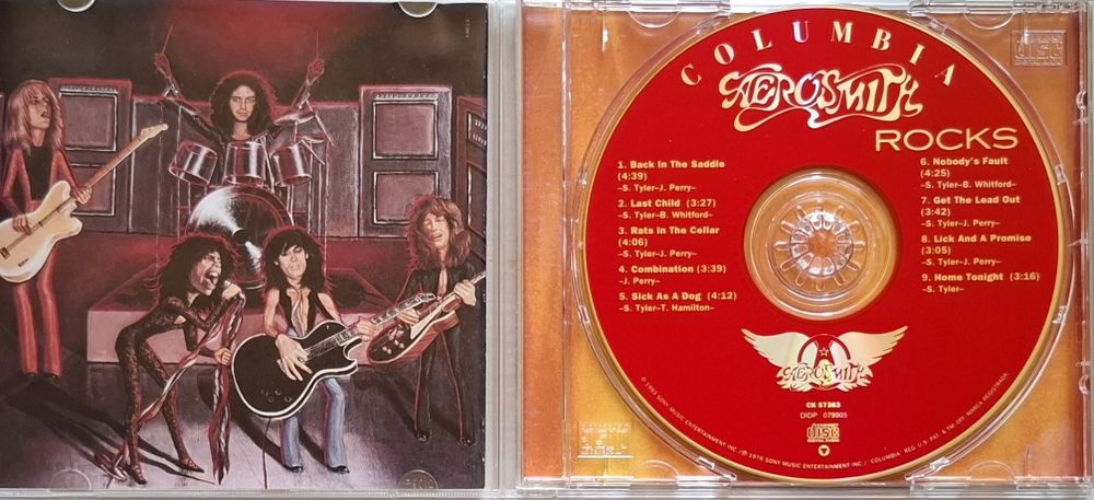 Płyta CD AEROSMITH - Rocks / 1993 USA