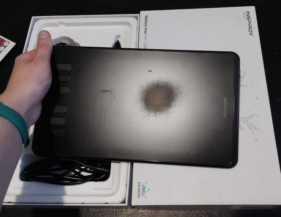 Графічний планшет Huion H640P, неробоче перо/стилус