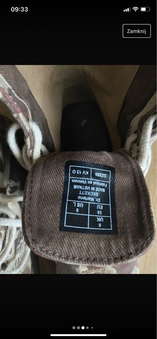 Orginalne buty Dr.Martens