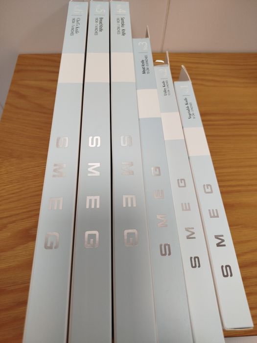 Smeg conjunto 1 a 6 novo