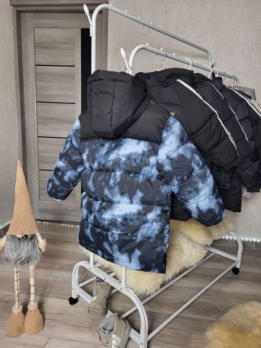 нереально крутий пуфер, подовжена куртка-пальто унісекс