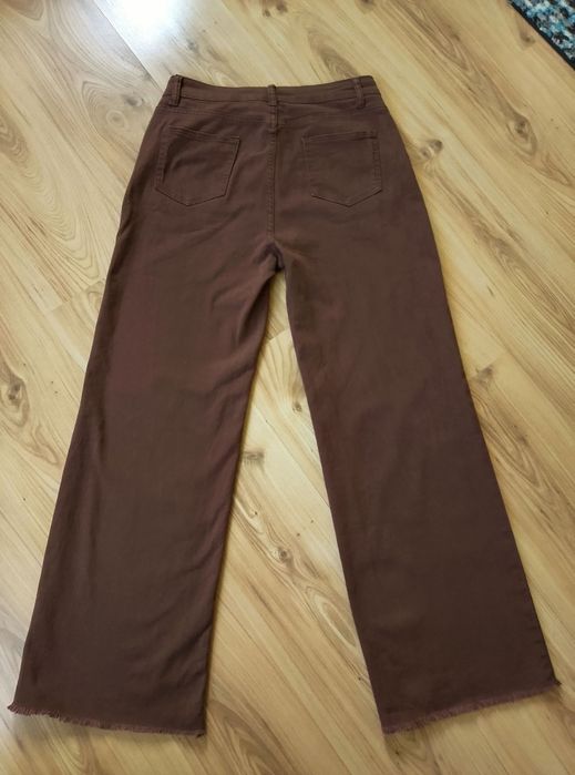Spodnie jeansowe szerokie rozmiar M